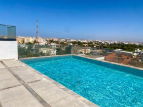 Bel appartement F3 avec piscine et salle de sport à kalia, zone de captage